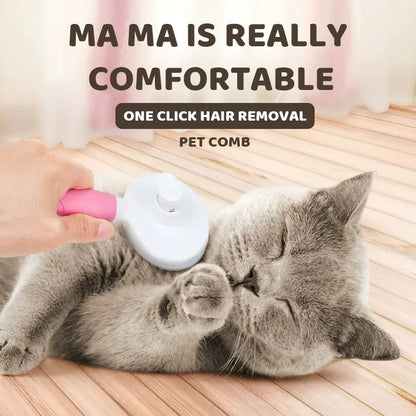Cat Brush, Cat Comb，Cat Stuff，Dog Brush, Comb for Dogs，Pet Cleaning Accessory Pet Comb for Furry Pets. Suitable for Long Cats and Dogs. Removes Loose Hair and Reduces Shedding.Cat and Dog Deshedding Brush Cat Stuff Pet Tools，Fur Brush Outdoorfun