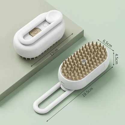 3 in 1 Steamy Electric Pet Brush