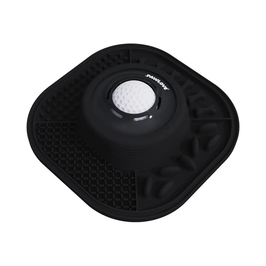 Pawlove Dog Slow Feeder Bowl - Anti-Slip Ball-In Design, 3/4 Cup Capacity Neater Feeder, Food-Grade, Ball Movement Curbs Splash Mess, Prevents Spill, Dishwasher Safe for Liquid Treats, Bone Broth, Anxiety Relief, Post-Op Use | Pet Supplies, Licking Bowl